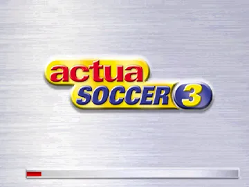 Actua Soccer 3 (EU) screen shot title